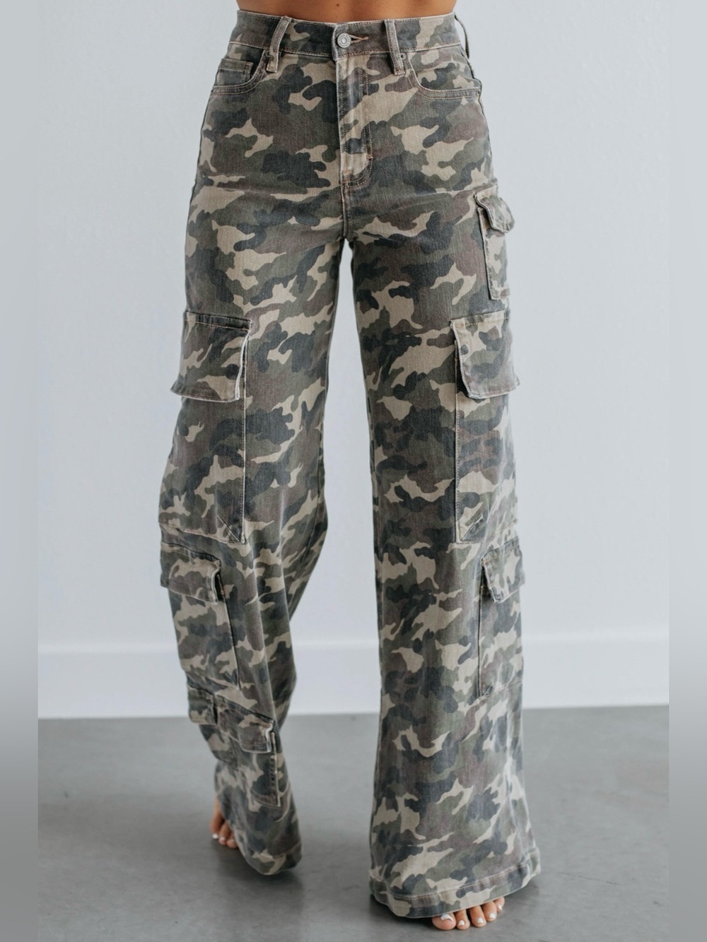🖤Hidden•Noir•Cargo Jeans•Camouflage•size:29🖤